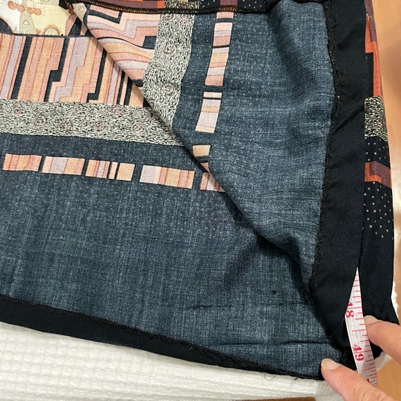 Laura Vintage 90s Boho Safari Maxi Tank Dress Size 12 - Picture 9 of 9